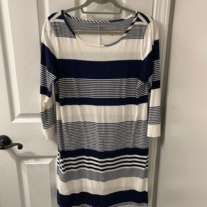 Lilly Pulitzer long sleeve striped tshirt dress